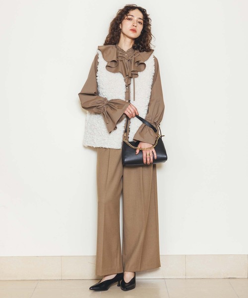 セール】LUカーリーファーミドルベスト（その他アウター）｜Gready