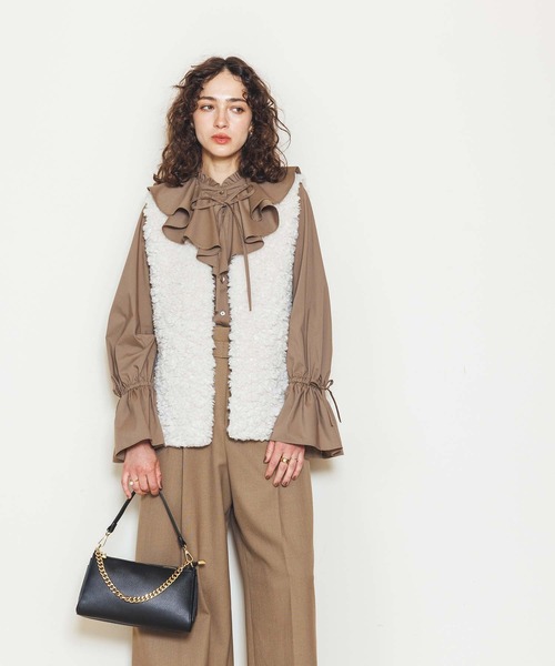 セール】LUカーリーファーミドルベスト（その他アウター）｜Gready