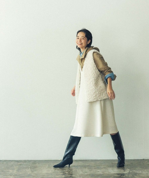 セール】LUカーリーファーミドルベスト（その他アウター）｜Gready