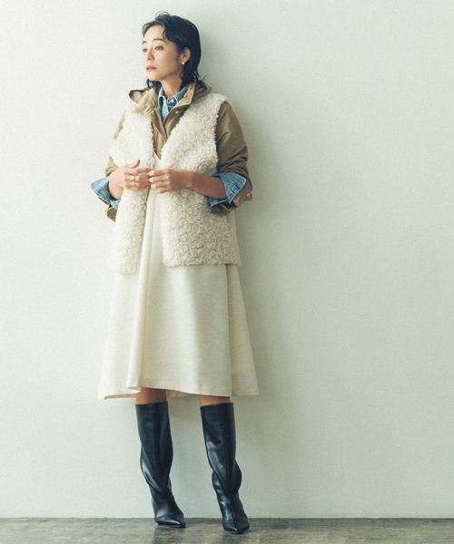 セール】LUカーリーファーミドルベスト（その他アウター）｜Gready