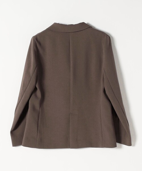 quaranciel:〈手洗い可能〉メッシュ ダブルブレスト テーラード