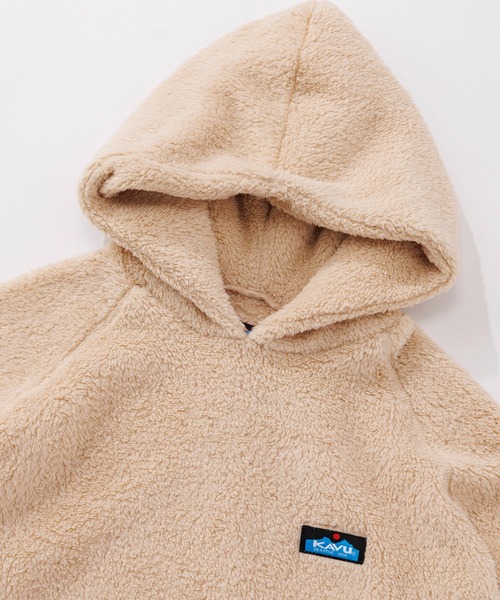 KAVU（カブー）の「KAVU/カブー Shaggy Parka/シャギークルーパーカー（パーカー・メンズ・ネイビー/ナチュラル/ブラック/オリーブ・MEDIUM/LARGE）」の7枚目の写真