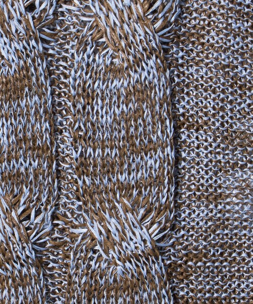 AEWEN MATOPH（イウエン マトフ）の「＜AEWEN MATOPH＞ミックスヤーンケーブルノースリーブニット ‐ ウォッシャブル ‐（ベスト・レディース・ブラック/ブラウン系・FREE）」の16枚目の写真