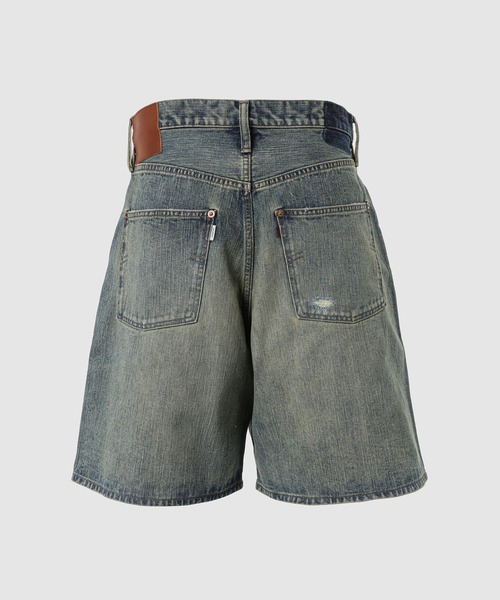 DAMAGED MODERN DENIM PANTS SHORTS（デニムパンツ）｜SUGARHILL