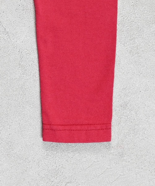 JIPPON（ジポン）の「ラグランパンダロンＴ/日本製（Tシャツ/カットソー・キッズ・チャコール/ライトグリーン/レッド/ブルー・100/140/130/95/90/80/120/110）」の7枚目の写真