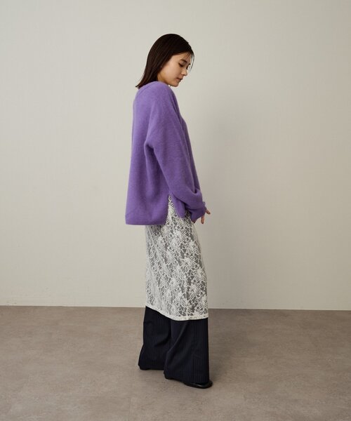 ストレッチレーススカート（スカート）｜Omekashi（オメカシ）の