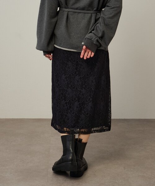ストレッチレーススカート（スカート）｜Omekashi（オメカシ）の