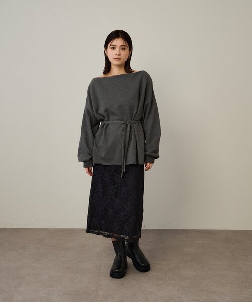 ストレッチレーススカート（スカート）｜Omekashi（オメカシ）の