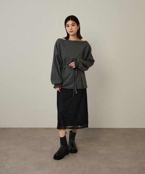 Omekashi ストレッチレーススカート ストレッチレーススカート（スカート）｜Omekashi（オメカシ）の