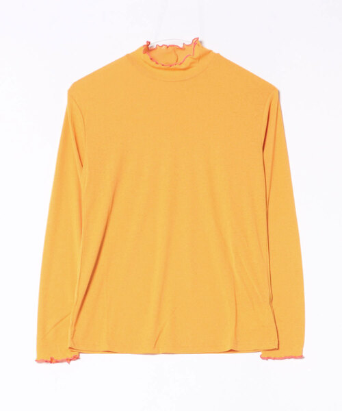 倭物やカヤ(ワモノヤカヤ)の「【倭物やカヤ】彩りとっくりシアーインナートップス(Tシャツ/カットソー・レディース・ピンク系その他/ホワイト/スミクロ/グリーン系その他/ライトパープル/イエロー・FREE)」の5枚目の写真