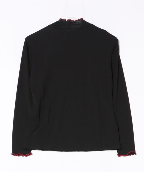 倭物やカヤ(ワモノヤカヤ)の「【倭物やカヤ】彩りとっくりシアーインナートップス(Tシャツ/カットソー・レディース・ピンク系その他/ホワイト/スミクロ/グリーン系その他/ライトパープル/イエロー・FREE)」の9枚目の写真