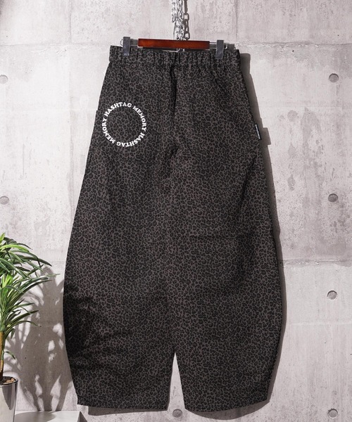 #MEMORY(メモリー)の「【MEMORY】総柄 バレルレッグパンツ / All-over pattern barrel leg pants(その他パンツ・メンズ・ブラウン系カモフラージュ/グリーン系カモフラージュ/レオパード/リアルツリーカモ/その他1/その他2・L/M)」の4枚目の写真
