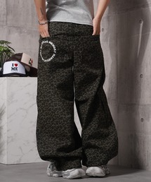 #MEMORY（メモリー）の「【MEMORY】総柄 バレルレッグパンツ / All-over pattern barrel leg pants（その他パンツ）」