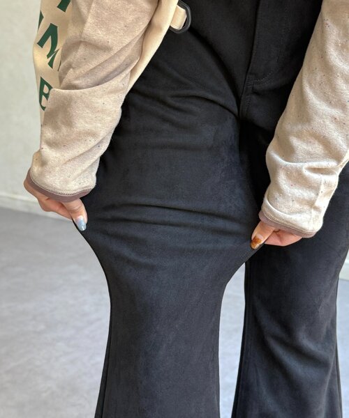 PIPI監修】フェイクスエードフレアパンツ（その他パンツ）｜CPCM