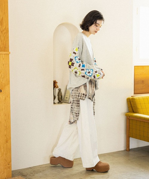 niko and...（ニコアンド）の「オリジナル厚底クルミサボサンダル（その他シューズ・レディース・その他1/キャメル・LARGE/MEDIUM）」の7枚目の写真