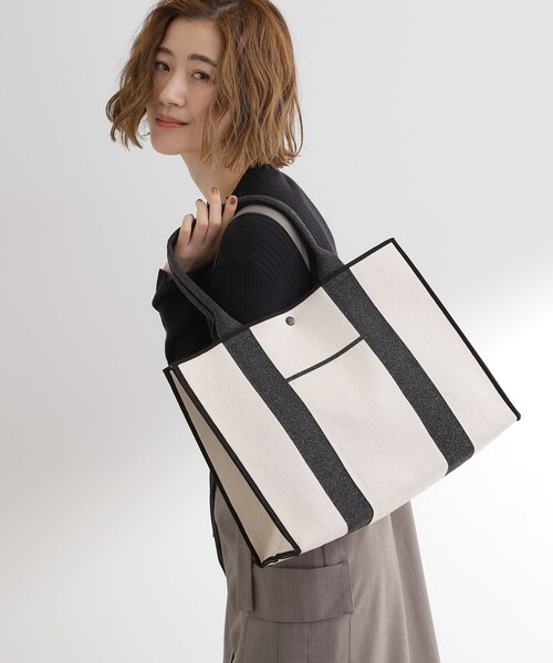 grove(グローブ)の「アソートニットA4トート(トートバッグ・レディース・ブラック/グレー/グリーン系その他3・00)」の6枚目の写真