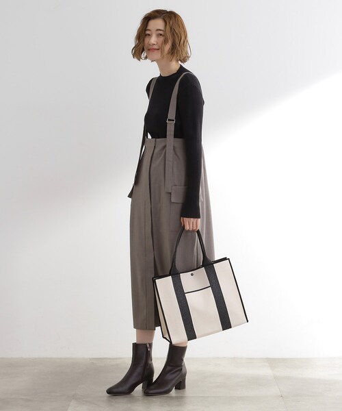 grove(グローブ)の「アソートニットA4トート(トートバッグ・レディース・ブラック/グレー/グリーン系その他3・00)」の7枚目の写真