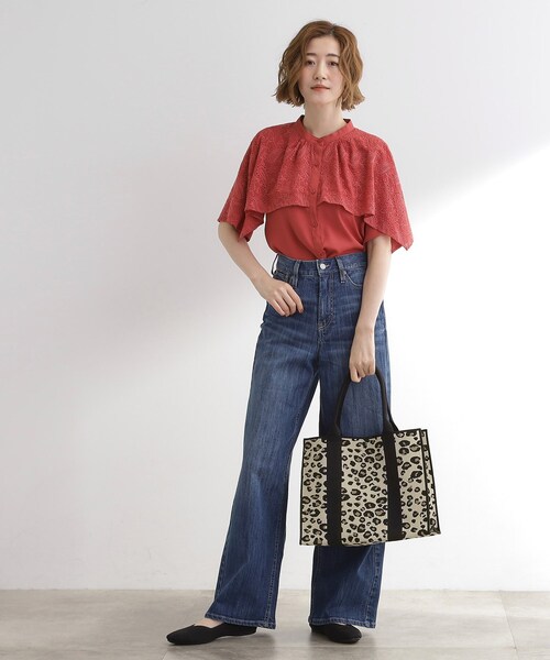 grove(グローブ)の「アソートニットA4トート(トートバッグ・レディース・ブラック/グレー/グリーン系その他3・00)」の9枚目の写真