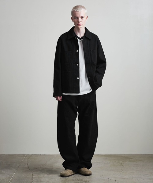 セール】【マルチサイズ】11.5オンス デニム カバーオール ジャケット