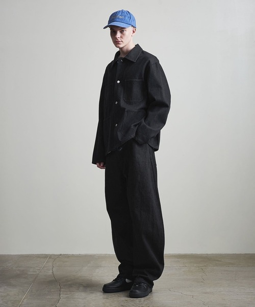 セール】【マルチサイズ】11.5オンス デニム カバーオール ジャケット