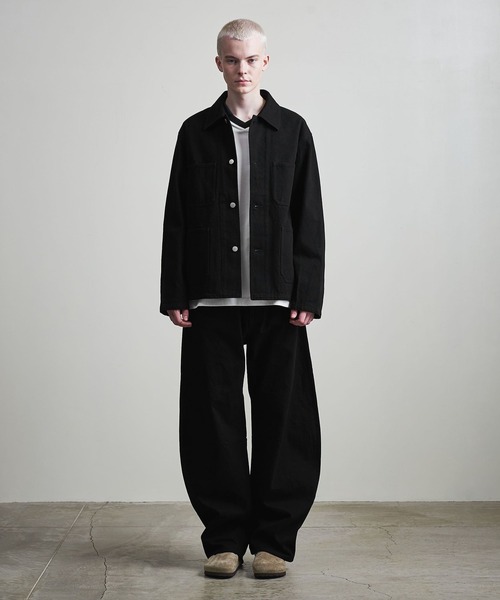 セール】【マルチサイズ】11.5オンス デニム カバーオール ジャケット