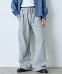WHIMSIC | 【UNISEX/2サイズ展開】ウエストレイヤードスウェットパンツ(その他パンツ)