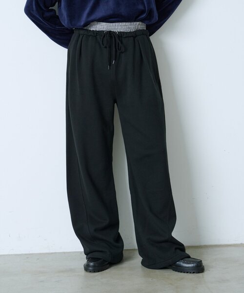 WHIMSIC(ウィムジック)の「【UNISEX/2サイズ展開】ウエストレイヤードスウェットパンツ(その他パンツ・レディース・グレー/ブラック・1/2)」の11枚目の写真