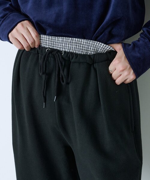 WHIMSIC(ウィムジック)の「【UNISEX/2サイズ展開】ウエストレイヤードスウェットパンツ(その他パンツ・レディース・グレー/ブラック・1/2)」の13枚目の写真