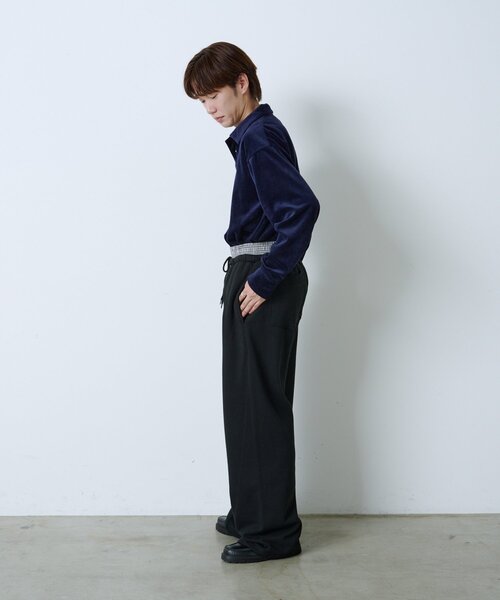 WHIMSIC(ウィムジック)の「【UNISEX/2サイズ展開】ウエストレイヤードスウェットパンツ(その他パンツ・レディース・グレー/ブラック・1/2)」の16枚目の写真