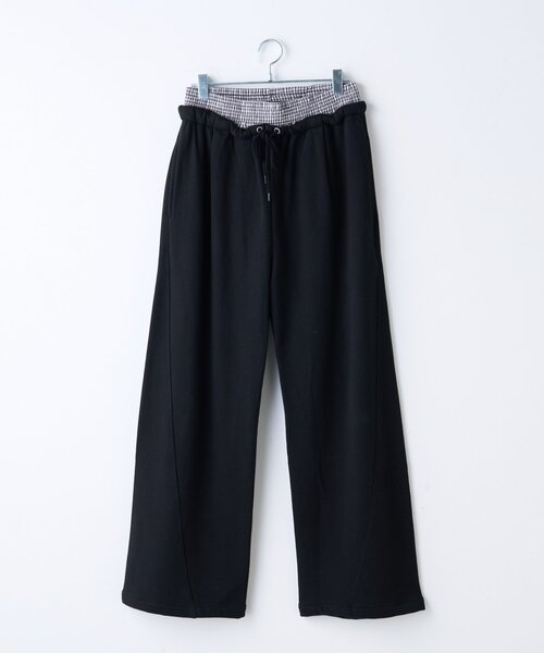 WHIMSIC(ウィムジック)の「【UNISEX/2サイズ展開】ウエストレイヤードスウェットパンツ(その他パンツ・レディース・グレー/ブラック・1/2)」の17枚目の写真