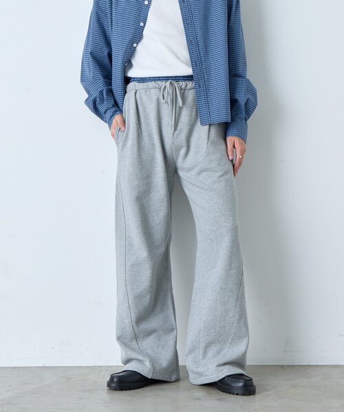 WHIMSIC(ウィムジック)の「【UNISEX/2サイズ展開】ウエストレイヤードスウェットパンツ(その他パンツ・レディース・グレー/ブラック・1/2)」の18枚目の写真