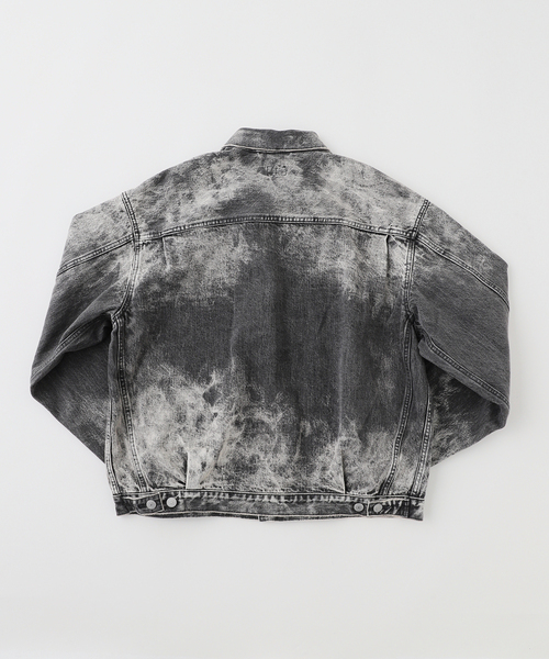 J.S.Homestead / ブラック スプラッシュ エイジング デニム ジャケット