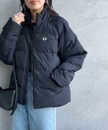 (古着)00s fred perry 迷彩短丈ブルゾン ダブルジップジャケット 古着)00s fred perry 迷彩短丈ブルゾン ダブルジップジャケット