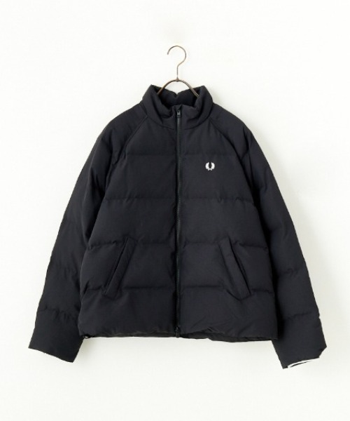 FRED PERRY/フレッドペリー] ワンポイントロゴ刺繍 ラグラン