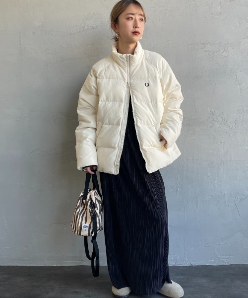 FRED PERRYフレッドペリー ホワイト ジャンパー Mesh Taped Track Jacket(M 129：SNOW WHITE): | FRED PERRY JAPAN