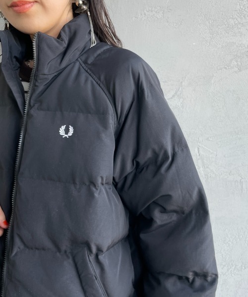 FRED PERRY/フレッドペリー] ワンポイントロゴ刺繍 ラグラン