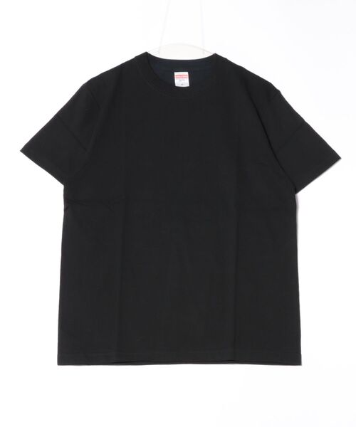 United Athle（ユナイテッドアスレ）の「【RS】【UNITED ATHLE 5.6オンス ハイクオリティー Tシャツ】（Tシャツ/カットソー・メンズ・ナチュラル/ホワイト/ベージュ系その他/ブラック・MEDIUM）」の2枚目の写真