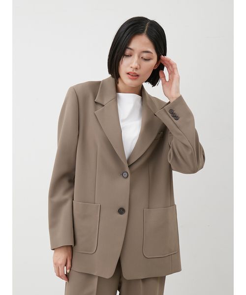 パッチポケットテーラードジャケット KBF｜パッチポケットテーラードジャケット | Rakuten Fashion