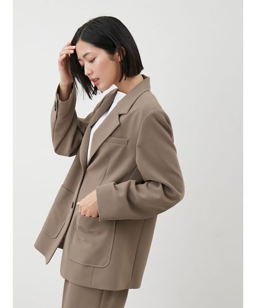 ❤️新品未使用❤️MICALLE オーバーミリタリージャケット パッチワークデザイン ❤️新品未使用❤️MICALLE オーバーミリタリージャケット パッチ