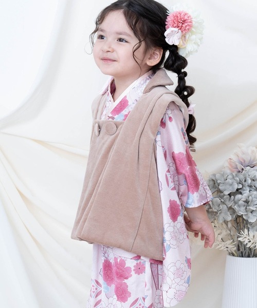 MINMI　着物、被布セット SweetMommy（スウィートマミー）の「七五三 着物+被布セット 3歳