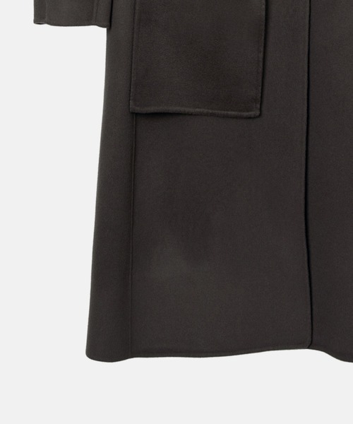 LE CIEL BLEU（ルシェルブルー）の「ダブルフェイスラップコートw/マッチングスカーフ / Double-Face Wrap Coat w/Matching Scarf（その他アウター・レディース・ライトベージュ/グレー/ネイビー・36/34）」の13枚目の写真