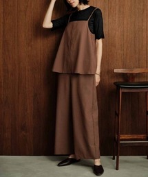 IEDIT（イディット）の「ＩＥＤＩＴ　品よくおしゃれにスタイルアップ　大人のレイヤードライクオールインワン（つなぎ/オールインワン）」