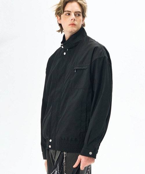 aimoha(アイモハ)の「aimoha men スタンドカラージップブルゾン/Stand collar zip blouson(ナイロンジャケット・メンズ・ブラック/ベージュ/グリーン・MEDIUM/LARGE)」の19枚目の写真