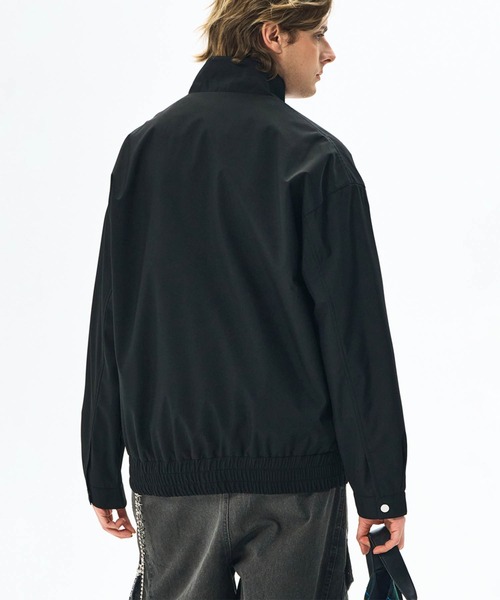 aimoha(アイモハ)の「aimoha men スタンドカラージップブルゾン/Stand collar zip blouson(ナイロンジャケット・メンズ・ブラック/ベージュ/グリーン・MEDIUM/LARGE)」の20枚目の写真