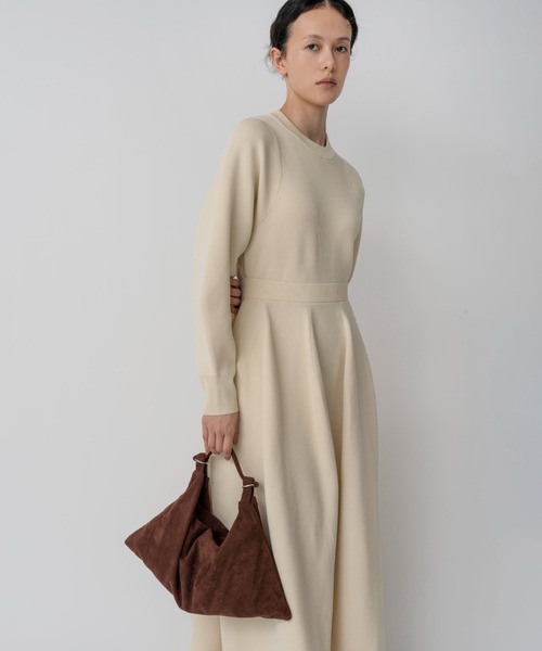 LE VERNIS（ル・ベルニ）の「LE VERNIS(ル・ベルニ)Triangle bag（トートバッグ・レディース・ベージュ/ブラウン/チョコ/ブラック・FREE）」の11枚目の写真