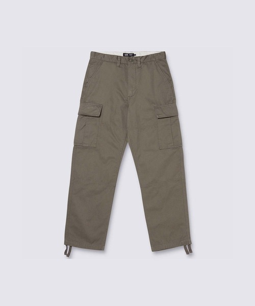 VANS(バンズ)の「SERVICE カーゴルーズテーパードパンツ / SERVICE CARGO LOOSE TAPERED PA VN0008N69JC1(カーゴパンツ・メンズ・カーキブラウン・25inch/26inch/27inch/28inch/30inch/31inch/32inch/33inch)」の1枚目の写真