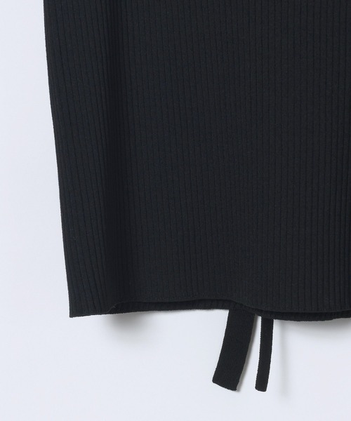 eL(エル)の「【eL】14G Layered Pullover/583682(ニット/セーター・レディース・ブラック/グリーン/オフホワイト・FREE)」の5枚目の写真