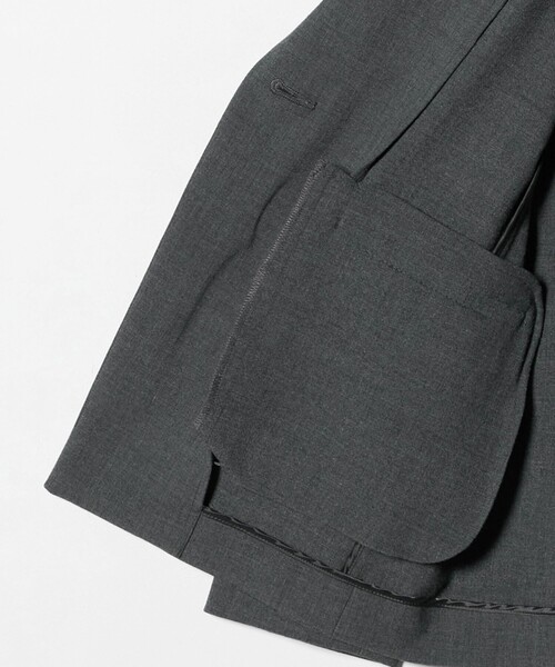 UNITED ARROWS(ユナイテッドアローズ)の「ダブルクロス ジャケット ‐ウォッシャブル‐(テーラードジャケット・レディース・ダークグレー/ネイビー・40/36/38)」の16枚目の写真