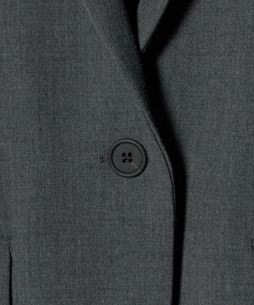 UNITED ARROWS(ユナイテッドアローズ)の「ダブルクロス ジャケット ‐ウォッシャブル‐(テーラードジャケット・レディース・ダークグレー/ネイビー・40/36/38)」の17枚目の写真