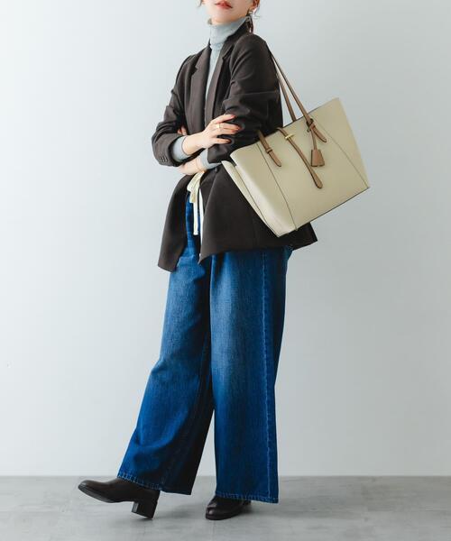 RODE SKO（ロデスコ）の「チャーム付A4トートバッグ（トートバッグ・レディース・ブラック/アイボリー/グレー/ベージュ系その他・ONE）」の22枚目の写真